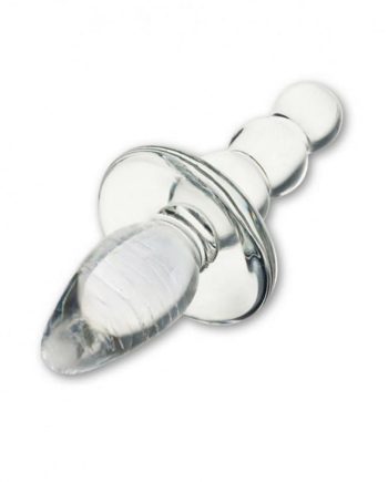 Titus Beaded Glass Butt Plug